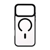 iPhone 17 Pro Max Onsala Bumper Case - MagSafe Kompatibel - Gjennomsiktig / Svart