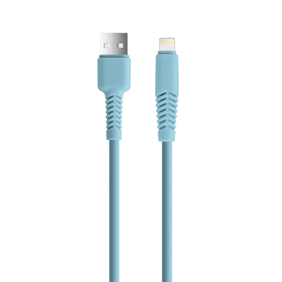 USB-A til Lightning-Kabel 10 W fra Setty - 1,5 m. - Lyse Blå