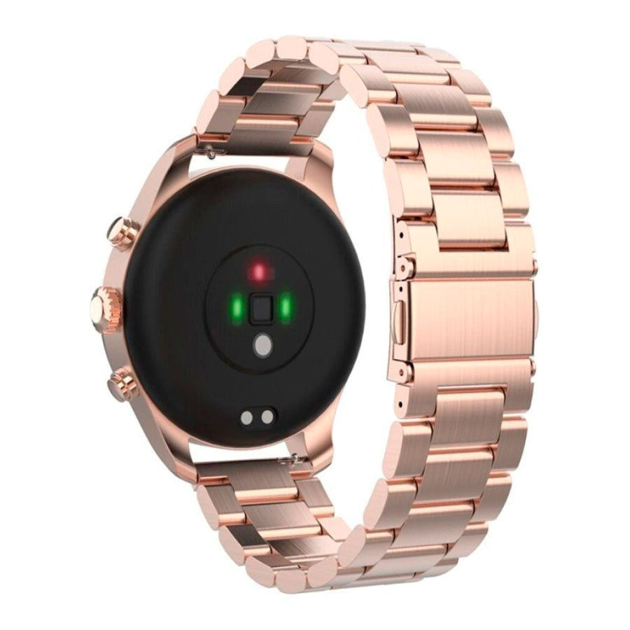 Forever Verfi SW-800 med Pulsmåler og Skritteller - Fitness Smartwatch - Rose Gold