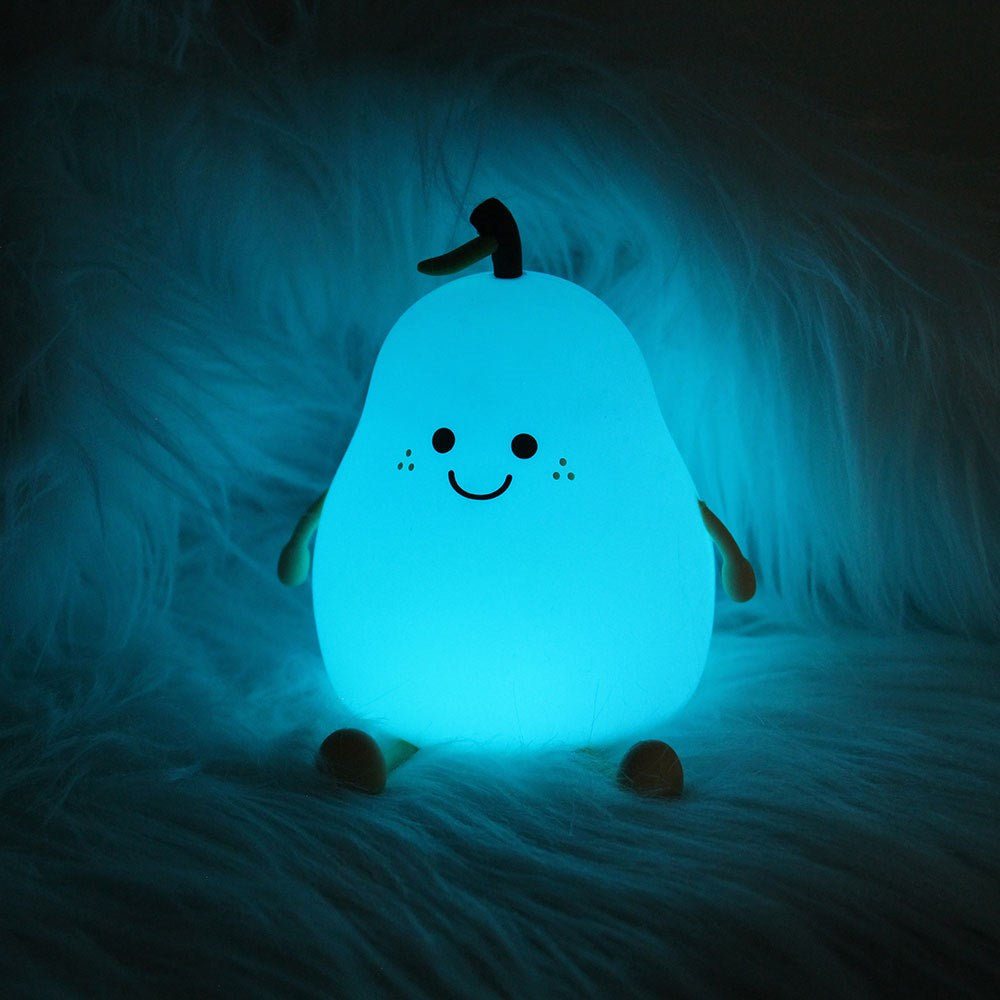 Forever Light Silikon Nattlampe LED - Lucky Pear