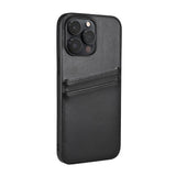 iPhone 14 Pro Max GEAR Buffalo Vegansk Skinn Deksel m. kortholder - Svart