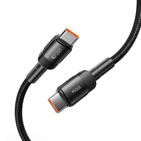 Tech-Protect Ultraboost Evo USB-C til USB-C Kabel 100W/5A 25cm - Svart