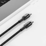 Tech-Protect Ultraboost Evo USB-C til USB-C Kabel 100W/5A 3m - Svart