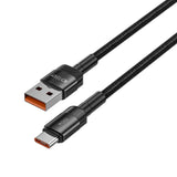 Tech-Protect Ultraboost Evo USB-A til USB-C Kabel 100W/5A 25cm - Svart