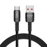 Tech-Protect Ultraboost Evo USB-A til USB-C Kabel 100W/5A 2m - Svart