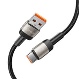 Tech-Protect Ultraboost Evo USB-A til USB-C Kabel 100W/5A 2m - Titanium