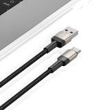 Tech-Protect Ultraboost Evo USB-A til USB-C Kabel 100W/5A 2m - Titanium