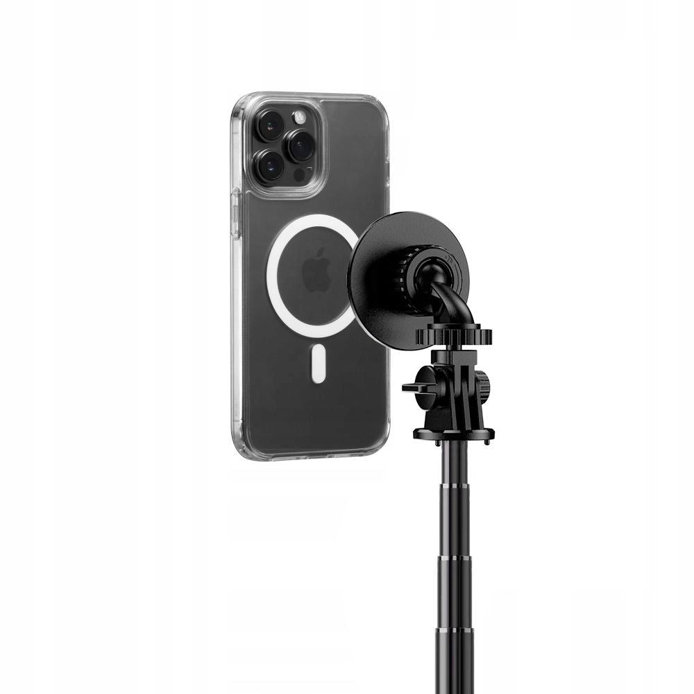 L06S Tech-Protect Selfie-Stick med Tripod og Bluetooth - MagSafe-Kompatibel - Svart