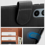 Samsung Galaxy Xcover 7 Tech-Protect Flip Deksel med Lommebok - Svart