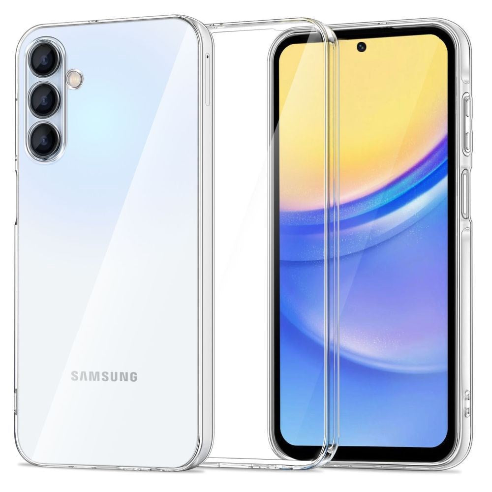 Samsung Galaxy A55 (5G) Tech-Protect Flexair+ Fleksibelt Plast Deksel - Gjennomsiktig