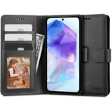 Samsung Galaxy A55 (5G) Tech-Protect Flip Deksel med Lommebok - Svart