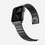 Apple Watch (42/44/SE/45/46/49mm) Tech-Protect Steelband Stål Klokkerem - Svart