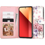 Xiaomi Redmi Note 13 Pro (4G) Tech-Protect Lommebok Flip Deksel med Lommebok & Stativ Funksjon - Marmor