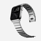 Apple Watch (42/44/SE/45/46/49mm) Tech-Protect Steelband Stål Klokkerem - Sølv