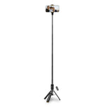 L07S Tech-Protect Selfie Stick m. Tripod Stativ & Bluetooth - Svart