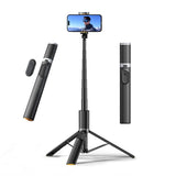 L07S Tech-Protect Selfie Stick m. Tripod Stativ & Bluetooth - Svart