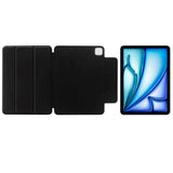 iPad Air 13" (2024) Tech-Protect Smartcase Magnetisk Deksel Tri-fold - Svart