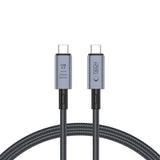 Tech-Protect Ultraboost 8K 40GBPS USB-C til USB-C Kabel PD 2400W 1m - Svart