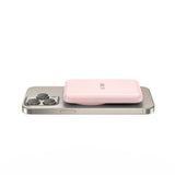 Tech-Protect Trådløs Powerbank 5000 mAh - MagSafe Kompatibel - Rosa