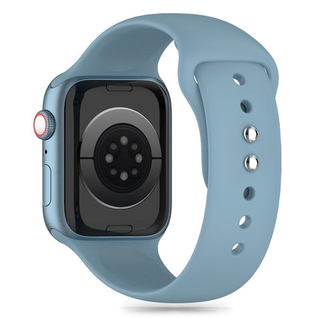 Apple Watch (42/44/SE/45/46/49mm) Tech-Protect Silikon Rem - Winter Blue