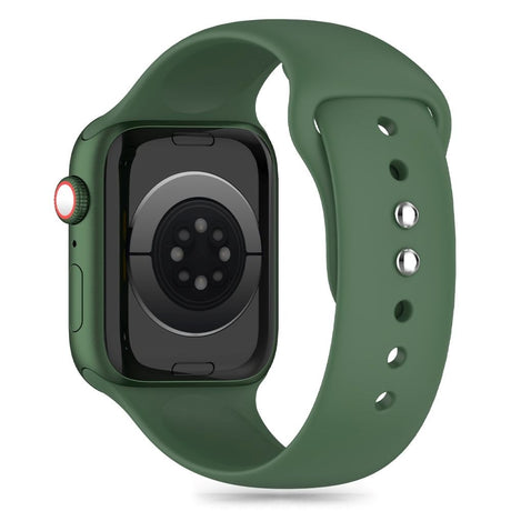 Apple Watch (42/44/SE/45/46/49mm) Tech-Protect Silikon Rem - Olive