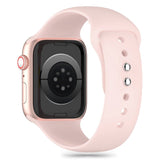 Apple Watch (42/44/SE/45/46/49mm) Tech-Protect Silikon Rem - Light Pink