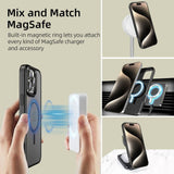 iPhone 16 Pro Tech-Protect MagMat Deksel - MagSafe Kompatibel - Matt Svart