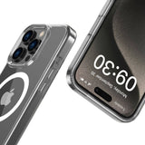 iPhone 16 Pro Tech-Protect Flexair Hybrid Deksel - MagSafe Kompatibel - Gjennomsiktig