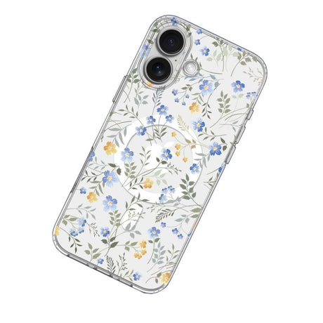 iPhone 16 Tech-Protect MagMood Deksel - MagSafe Kompatibel - Spring Flowers