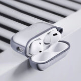 Tech-Protect MagMat Apple AirPods Pro (1. & 2. generasjon) Deksel med Karabinkrok - Matt grå