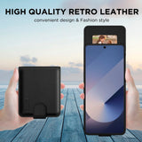 Samsung Galaxy Z Flip7 Tech-Protect Wallet Deksel - Svart