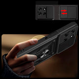 Motorola Moto G56 Tech-Protect Håndverker Deksel m. Magnetisk Kickstand & Camslider - Svart