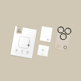 iPhone 17 Pro Tech-Protect Cam Fit+ Kameralinsebeskyttelsesglass - Gjennomsiktig