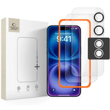 iPhone 17 Tech-Protect Easy Set+ Beskyttelsessett m. Skjermbeskyttelsesglass & Kameralinsebeskyttelsesglass - Gjennomsiktig