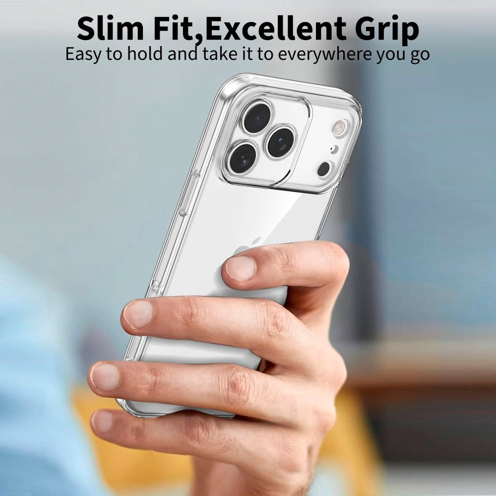 iPhone 17 Pro Max Tech-Protect Flexair Fleksibelt Plast Deksel - Gjennomsiktig