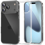 iPhone 17 Pro Tech-Protect Flexair Hybrid Deksel - Gjennomsiktig