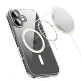 iPhone 17 Tech-Protect Flexair Hybrid Deksel - MagSafe Kompatibel - Gjennomsiktig