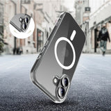 iPhone 17 Tech-Protect Flexair Hybrid Deksel - MagSafe Kompatibel - Gjennomsiktig