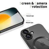 iPhone 17 Tech-Protect MagFlex Deksel - MagSafe Kompatibel - Svart / Gjennomsiktig