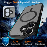 iPhone 17 Tech-Protect BasicMag Hybrid Deksel - MagSafe Kompatibel - Matt Svart