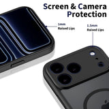 iPhone 17 Pro Tech-Protect BasicMag Hybrid Deksel - MagSafe Kompatibel - Matt Svart