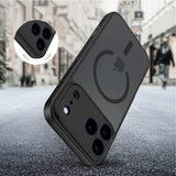 iPhone 17 Pro Max Tech-Protect BasicMag Hybrid Deksel - MagSafe Kompatibel - Matt Svart