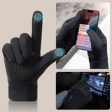 Tech-Protect Touch Screen Hansker – Størrelse M (24 x 22 cm) – Svart