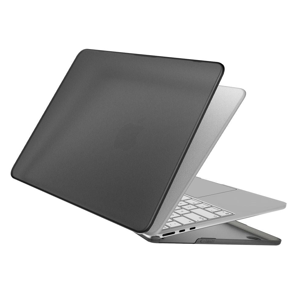 MacBook Air 15" M5/M4/M3/M2 (2026–2023) Tech-Protect Softshell Deksel – Matt Svart
