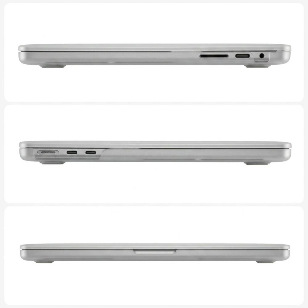 MacBook Air 15" M5/M4/M3/M2 (2026–2023) Tech-Protect Softshell Deksel – Matt Svart