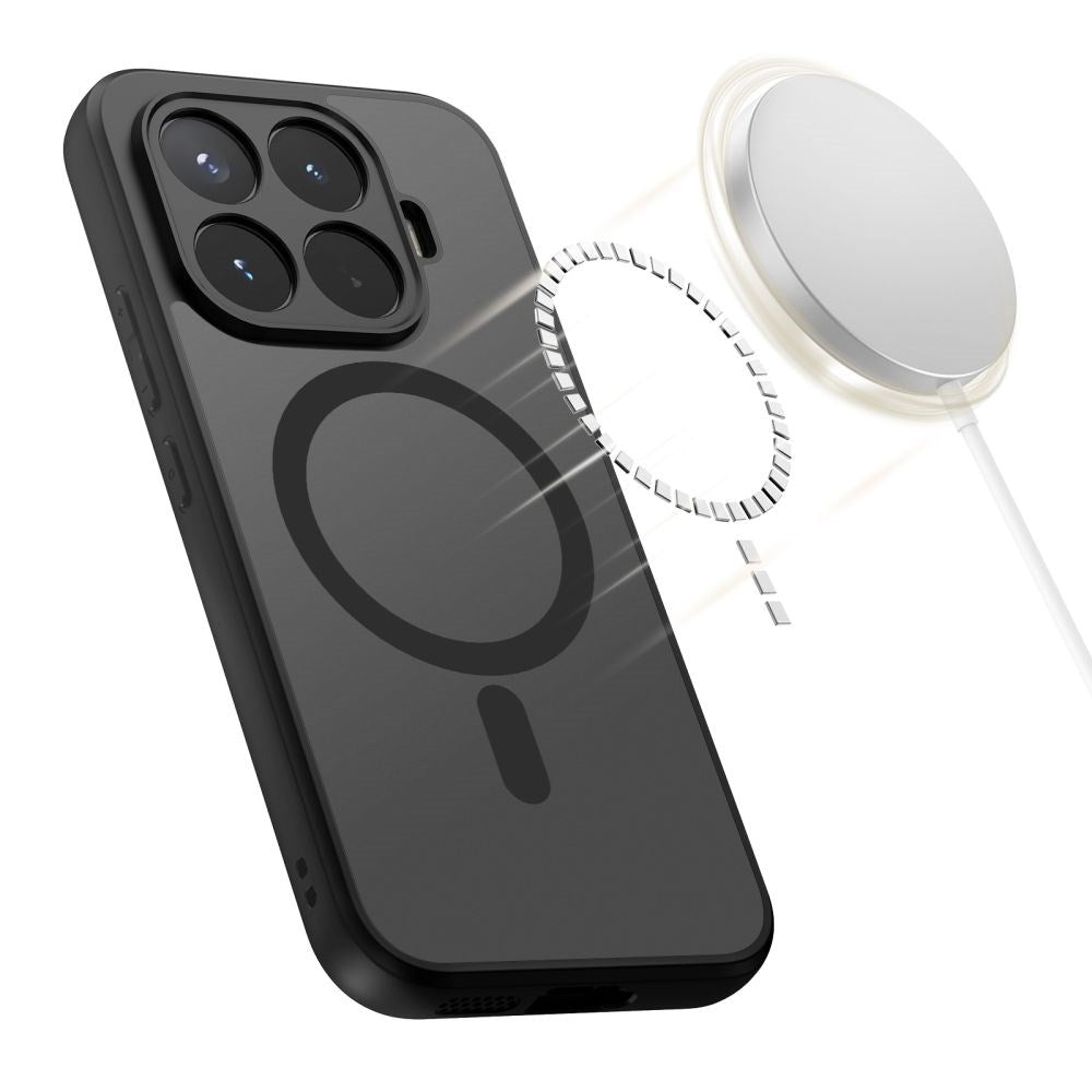 Xiaomi 17T Tech-Protect MagMat Hybrid Deksel - MagSafe Kompatibel - Svart