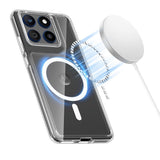 Motorola Edge 70 Tech-Protect FlexAir Hybrid Deksel - MagSafe Kompatibel - Gjennomsiktig