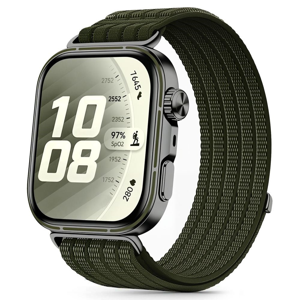 Huawei Watch Fit 5 Pro / 5 / 4 Pro / 4 / 3 Tech-Protect Nylon Rem - Grønn