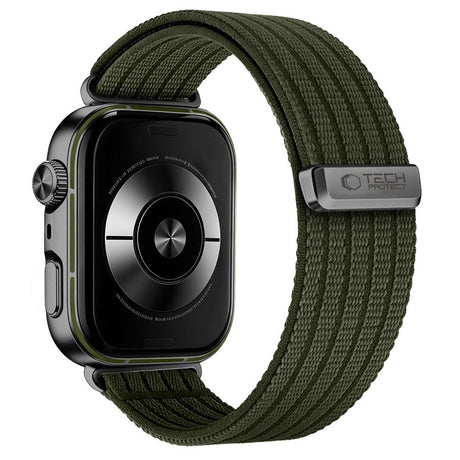 Huawei Watch Fit 5 Pro / 5 / 4 Pro / 4 / 3 Tech-Protect Nylon Rem - Grønn