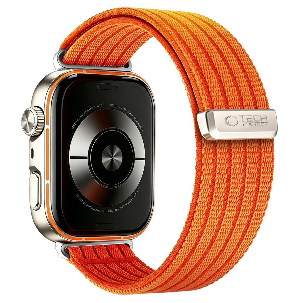 Huawei Watch Fit 5 Pro / 5 / 4 Pro / 4 / 3 Tech-Protect Nylon Rem - Oransje